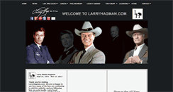 Desktop Screenshot of larryhagman.com